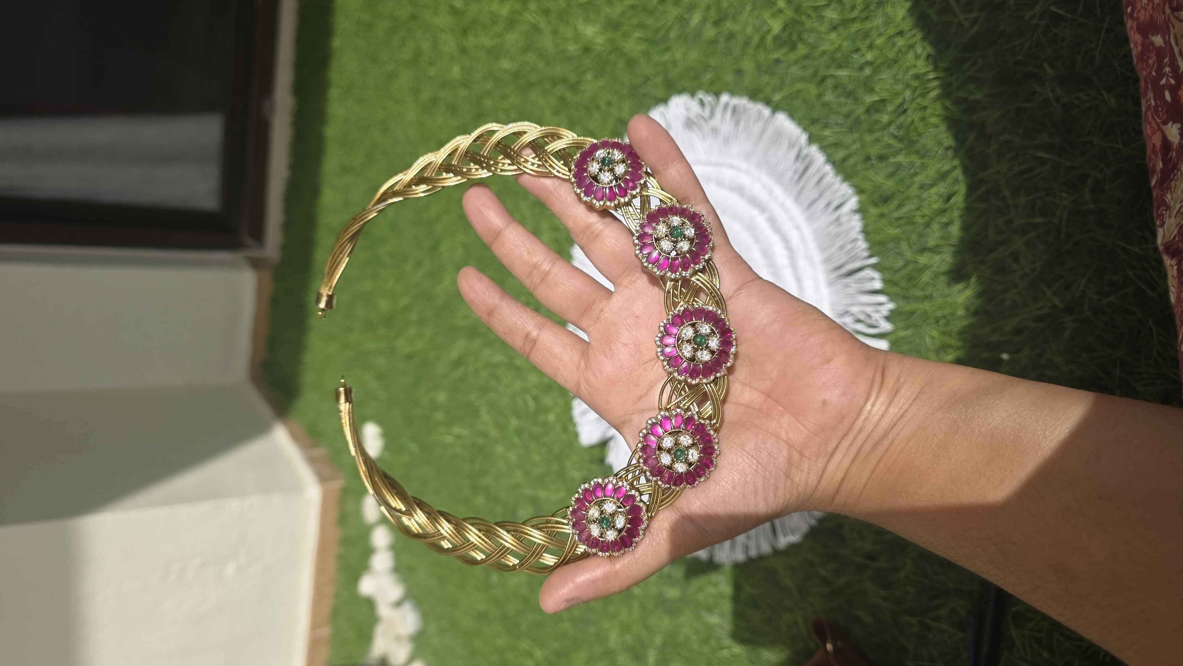 Moissanite Kanti Necklace