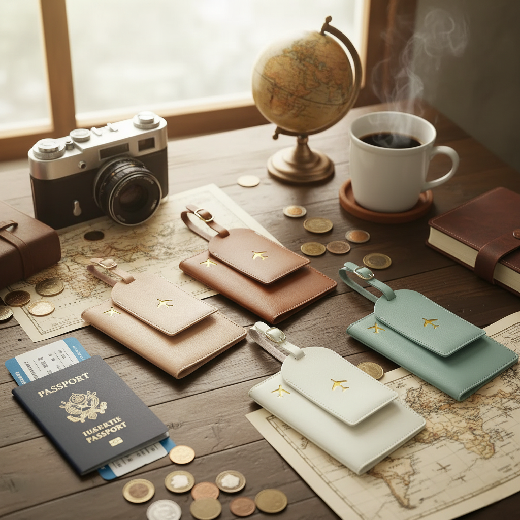 Personalized Passport Cover & Tag Set